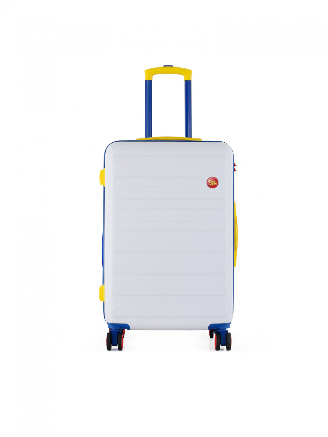 Semi Line Střední kufr T5842-2 Bílá